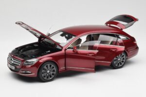 Mercedes CLS Shooting Brake X218 Thulite Sarkans Norev 1:18 B66960116 Metāls — attēls 2 no 8