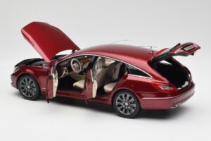Mercedes CLS Shooting Brake X218 Thulite Sarkans Norev 1:18 B66960116 Metāls — attēls 5 no 8