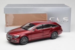 Mercedes CLS Shooting Brake X218 Thulite Sarkans Norev 1:18 B66960116 Metāls — attēls 8 no 8