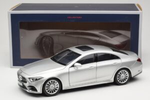 Mercedes CLS C257 Sudrabs Norev 1:18 183489 Metāls — attēls 8 no 8