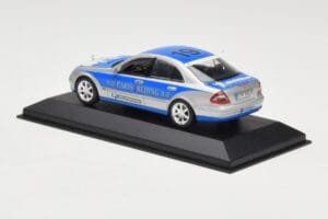 Mercedes E-Class W211 #19 Team Michelin Paris-Beijing 2006 Replacement Box Minichamps 1:43 B66962269-R Metāls — attēls 3 no 4