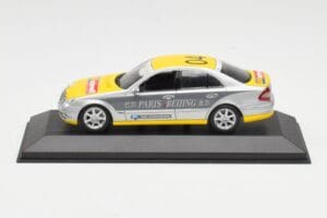 Mercedes E-Class W211 #4 Team ADAC Paris-Beijing 2006 Replacement Box Minichamps 1:43 B66962260-R Metāls