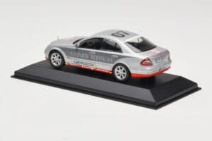 Mercedes E-Class W211 #7 Team AutoBild Paris-Beijing 2006 Replacement Box Minichamps 1:43 MB001 Metāls — attēls 3 no 4