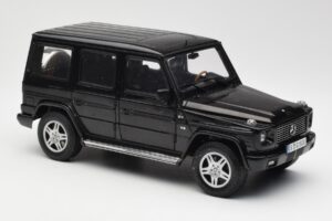 Mercedes G 500 W463 Melns Dealer Edition AUTOart 1:18 B66962143 Metāls — attēls 6 no 8