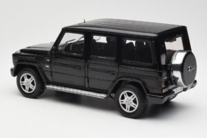 Mercedes G 500 W463 Melns Dealer Edition AUTOart 1:18 B66962143 Metāls — attēls 7 no 8