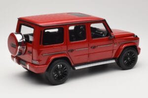 Mercedes G 500 W463 Sarkans Minichamps 1:18 110037101 Metāls — attēls 3 no 8