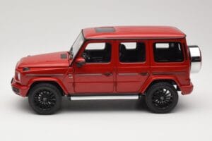 Mercedes G 500 W463 Sarkans Minichamps 1:18 110037101 Metāls — attēls 4 no 8