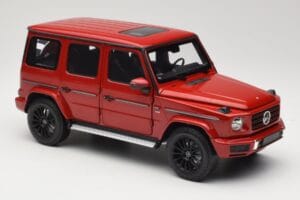 Mercedes G 500 W463 Sarkans Minichamps 1:18 110037101 Metāls — attēls 6 no 8