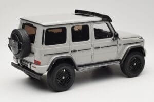 Mercedes G 63 AMG 4x4 Squared Arabian Grey Almost Real 1:18 820829 Metāls — attēls 3 no 8