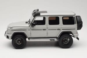 Mercedes G 63 AMG 4x4 Squared Arabian Grey Almost Real 1:18 820829 Metāls — attēls 4 no 8