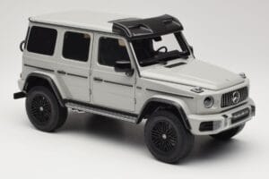 Mercedes G 63 AMG 4x4 Squared Arabian Grey Almost Real 1:18 820829 Metāls — attēls 6 no 8