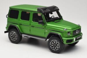 Mercedes G 63 AMG 4x4 Squared Green Hell Magno Almost Real 1:18 820821 Metāls — attēls 6 no 8