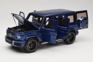 Mercedes G 63 AMG W463 Blue Metallic Minichamps 1:18 110037061 Metāls — attēls 2 no 8
