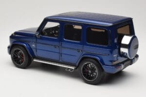 Mercedes G 63 AMG W463 Blue Metallic Minichamps 1:18 110037061 Metāls — attēls 7 no 8