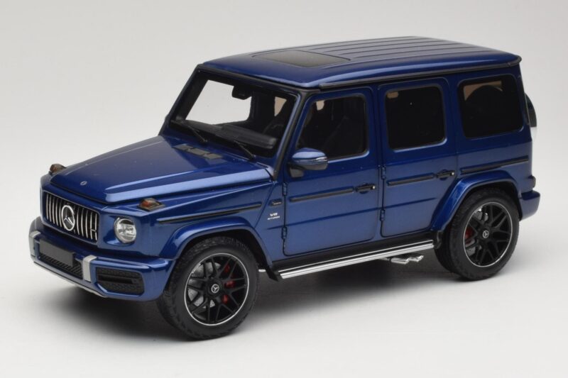 Mercedes G 63 AMG W463 Blue Metallic Minichamps 1:18 110037061 Metāls