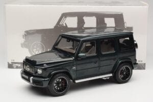Mercedes G 63 AMG W463 Green Metallic Minichamps 1:18 110037066 Metāls — attēls 8 no 8