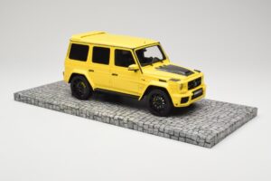 Mercedes Brabus 850 6.0 Widestar G63 W463 Electric Beam Yellow Minichamps 1:18 107032402 Metāls — attēls 4 no 6
