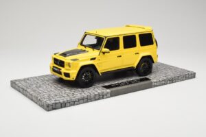 Mercedes Brabus 850 6.0 Widestar G63 W463 Electric Beam Yellow Minichamps 1:18 107032402 Metāls