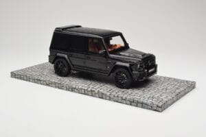 Mercedes Brabus 850 6.0 Widestar G63 W463 Obsidian Black Metallic Minichamps 1:18 107032400 Metāls — attēls 4 no 6