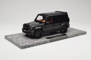Mercedes Brabus 850 6.0 Widestar G63 W463 Obsidian Black Metallic Minichamps 1:18 107032400 Metāls
