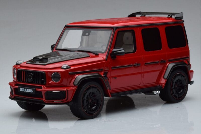 Mercedes G-Class W464 Brabus G900 Rocket Jupiter Red GT Spirit 1:18 GT897 Sveķi