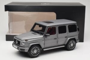 Mercedes G-Class G500 W463A Designo Platinum Magno Minichamps 1:18 B66960811 Metāls — attēls 8 no 8