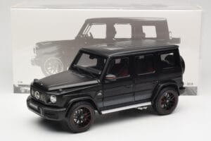 Mercedes G-Class G63 AMG W463A Matt Black Minichamps 1:18 110037064 Metāls — attēls 8 no 8
