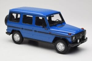 Mercedes G-Class W460 LWB Tumši Zils Minichamps 1:18 155038100 Metāls — attēls 4 no 6