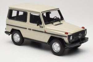 Mercedes G-Class W460 SWB Grey Metallic Minichamps 1:18 155038004 Metāls — attēls 4 no 6