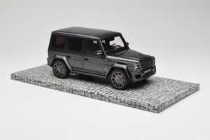 Mercedes G-Class W463 Brabus V12 800 Widestar Pelēks Minichamps 1:18 107032300 Metāls — attēls 4 no 6