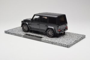 Mercedes G-Class W463 Brabus V12 800 Widestar Pelēks Minichamps 1:18 107032300 Metāls — attēls 5 no 6