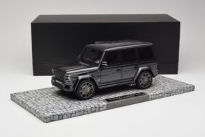 Mercedes G-Class W463 Brabus V12 800 Widestar Pelēks Minichamps 1:18 107032300 Metāls — attēls 6 no 6