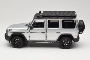 Mercedes G-Class W463 Iridium Silver Norev 1:18 183030 Metāls — attēls 4 no 8