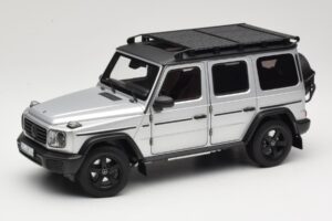 Mercedes G-Class W463 Iridium Silver Norev 1:18 183030 Metāls
