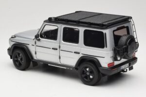 Mercedes G-Class W463 Iridium Silver Norev 1:18 183030 Metāls — attēls 7 no 8