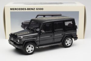 Mercedes G500 W463 Melns AUTOart 1:18 76216 Metāls — attēls 8 no 8