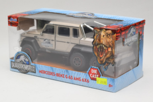 Mercedes AMG G63 6x6 Jurassic World Jada 1:24 97080 Metāls — attēls 3 no 3