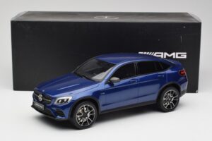 Mercedes AMG GLC 43 Coupe Brilliant Zils GT Spirit 1:18 B66960468 Sveķi — attēls 6 no 6
