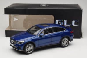 Mercedes GLC X253 Coupe Zils iScale 1:18 B66960805 Metāls — attēls 8 no 8