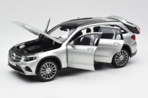 Mercedes GLC X253 Iridium Sudrabs Norev 1:18 B66960363 Metāls — attēls 2 no 8