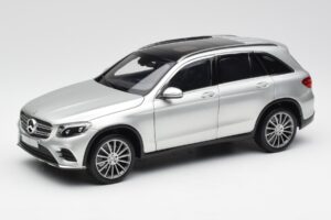 Mercedes GLC X253 Iridium Sudrabs Norev 1:18 B66960363 Metāls