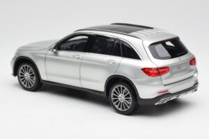 Mercedes GLC X253 Iridium Sudrabs Norev 1:18 B66960363 Metāls — attēls 7 no 8