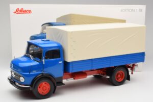 Mercedes L911 Zils Schuco 1:18 450044800 Metāls — attēls 8 no 8