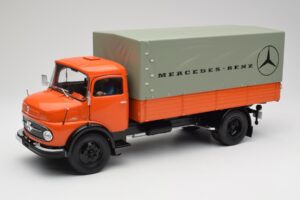 Mercedes L911 Oranžs Schuco 1:18 450044700 Metāls