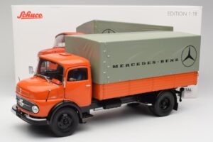 Mercedes L911 Oranžs Schuco 1:18 450044700 Metāls — attēls 8 no 8