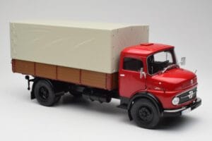 Mercedes L 911 Sarkans Schuco 1:18 450016400 Metāls — attēls 6 no 8