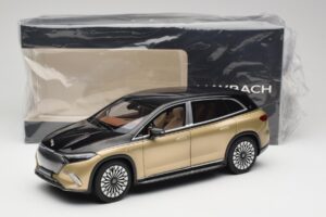 Mercedes Maybach EQS 680 V297 Bēšs NZG 1:18 B66960592 Metāls — attēls 8 no 8