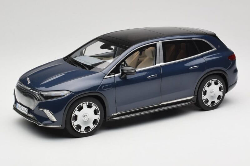 Mercedes Maybach EQS 680 V297 Tumši Zils NZG 1:18 B66960593 Metāls