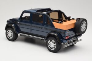 Mercedes Maybach G650 Landaulet Tumšzils GT Spirit 1:18 GT174 Sveķi — attēls 5 no 6