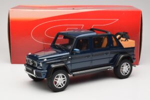 Mercedes Maybach G650 Landaulet Tumšzils GT Spirit 1:18 GT174 Sveķi — attēls 6 no 6